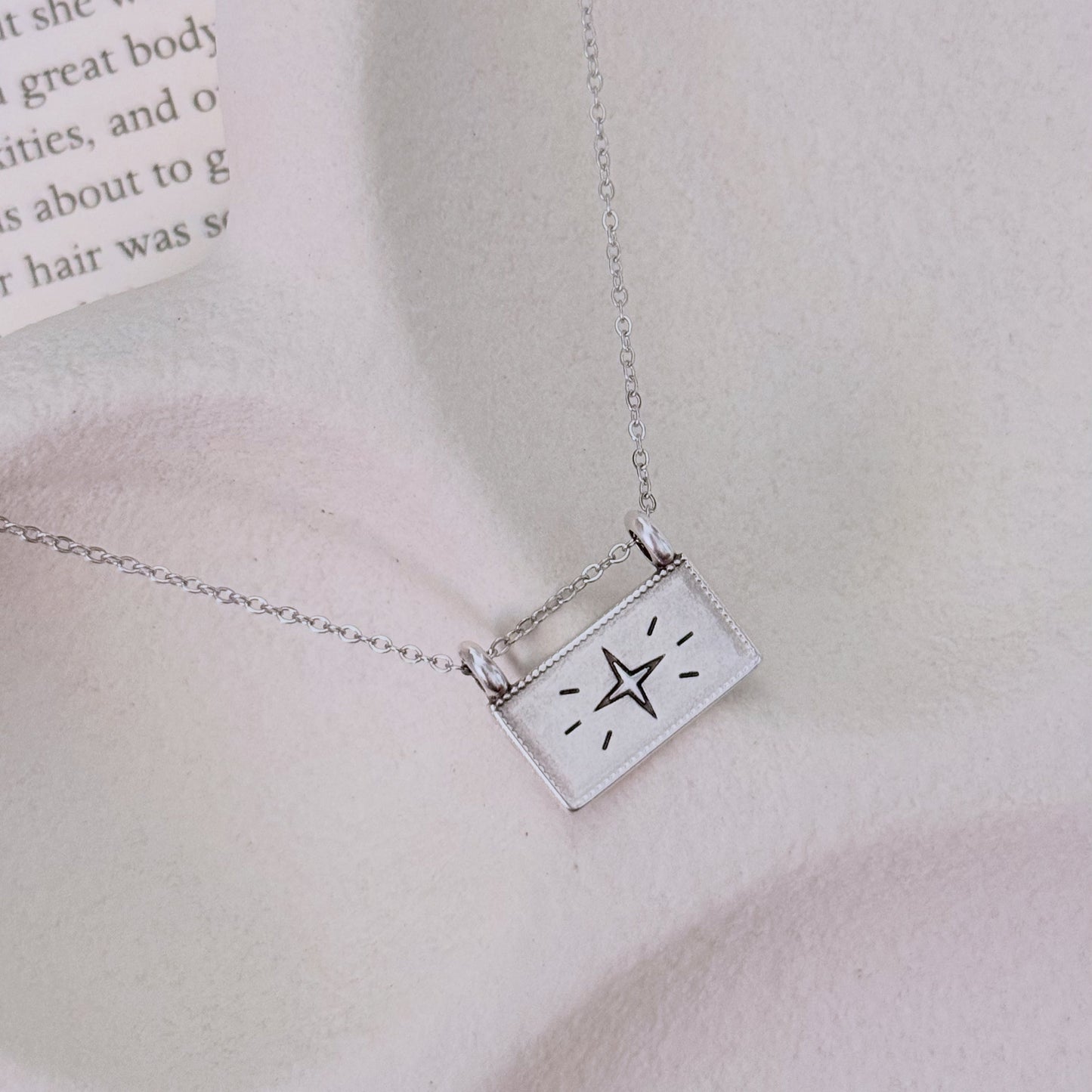 Celestial Tama Silver Necklace