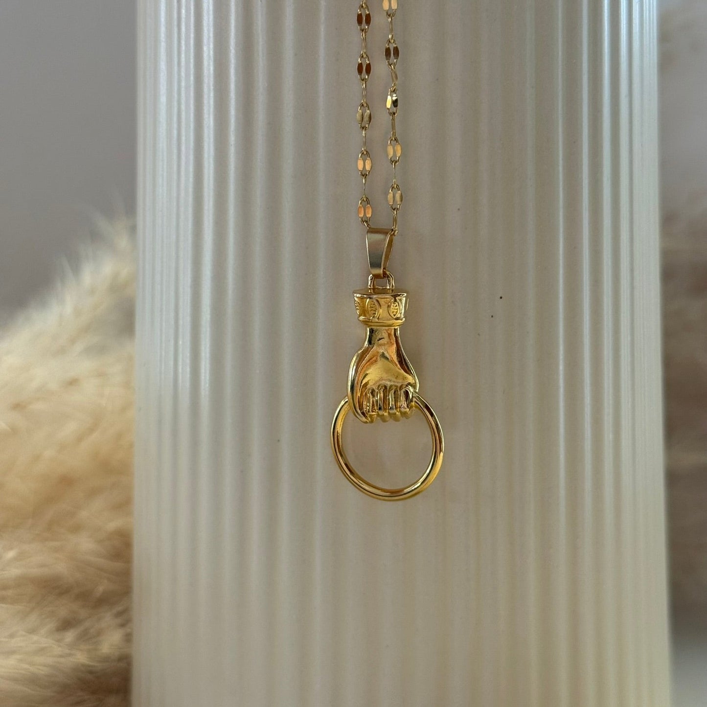 Clara Ring Necklace