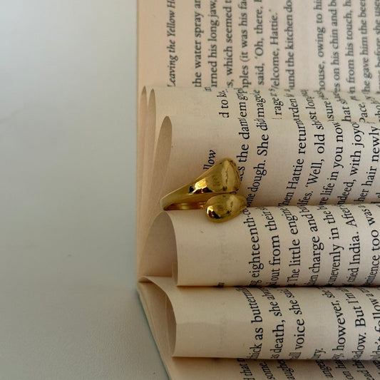 Molten Gold Ring