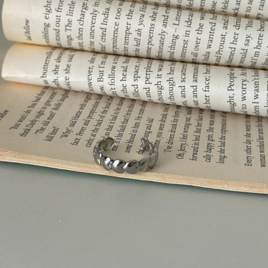 Amora Heart Ring Silver