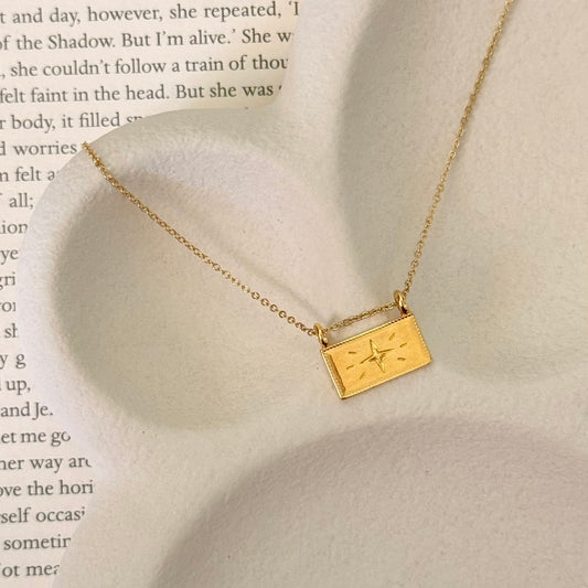 Celestial Tama  Gold Necklace